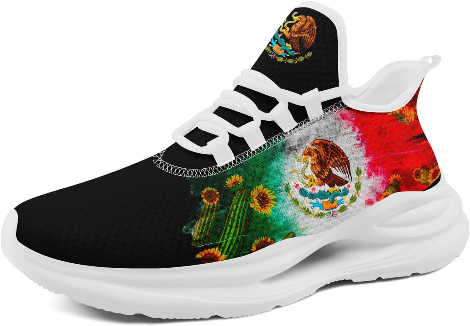 Кроссовки AWSOLE с флагом Мексики для мужчин и женщин, с сеткой, легкие, дышащие, стильные, для занятий спортом, бега и фитнеса, белый/черный/красный/зеленый/коричневый
Кроссовки AWSOLE с флагом Мексики для мужчин и женщин, с сеткой, легкие, дышащие, стильные, для занятий спортом, бега и фитнеса, белый/черный/красный/зеленый/коричневый