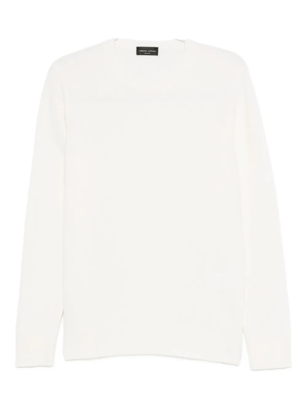 Свитер с круглым вырезом Roberto Collina, белый
Свитер с круглым вырезом Roberto Collina, белый