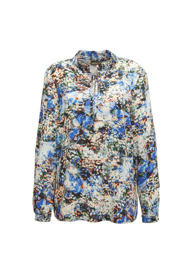 Короткий размер: короткий размер - блузка с принтом и изысканным вырезом горловины Goldner, мультиколор
Короткий размер: короткий размер - блузка с принтом и изысканным вырезом горловины Goldner, мультиколор