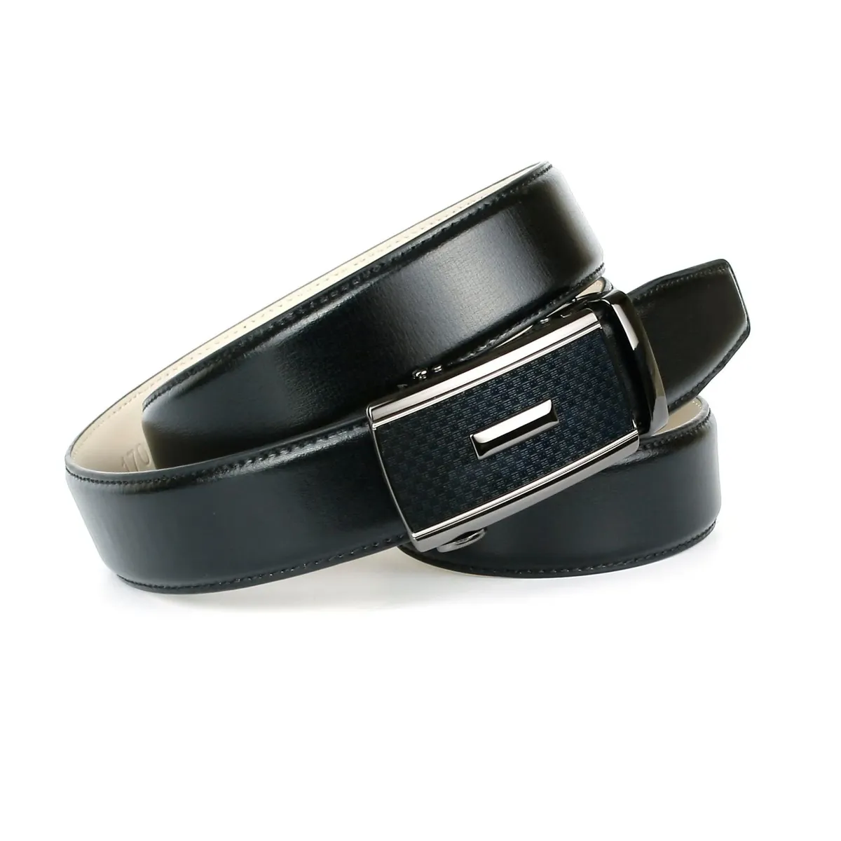 Кожаный ремень Anthoni Crown, стильный кожаный ремень с плавной регулировкой ширины, черный
Кожаный ремень Anthoni Crown, стильный кожаный ремень с плавной регулировкой ширины, черный