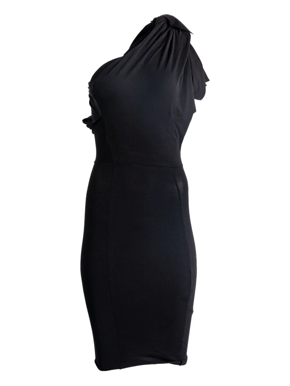 Платье миди на одно плечо с драпировкой Rick Owens, черный
Платье миди на одно плечо с драпировкой Rick Owens, черный