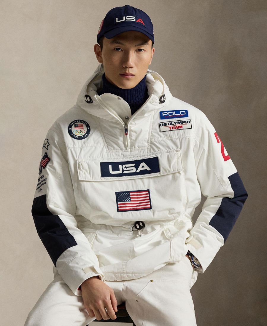 Мужская утепленная куртка-анорак "Сборная США" Polo Ralph Lauren, Nevis/College Navy
Мужская утепленная куртка-анорак "Сборная США" Polo Ralph Lauren, Nevis/College Navy