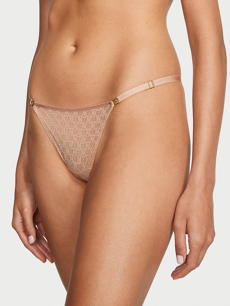 Кружевные стринги Icon от Victoria's Secret с регулируемыми размерами Very Sexy, icon praline
Кружевные стринги Icon от Victoria's Secret с регулируемыми размерами Very Sexy, icon praline
