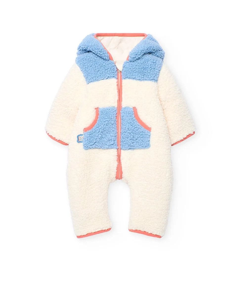 Детский комбинезон из овечьей шерсти с капюшоном Boboli, светло-бежевый
Детский комбинезон из овечьей шерсти с капюшоном Boboli, светло-бежевый