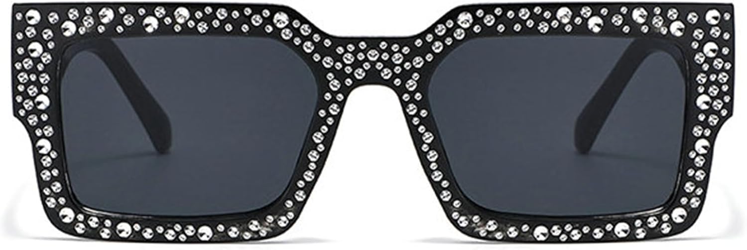 Солнцезащитные очки Helena Sparkling Rhinestone Square Sunglasses for Women, прямоугольные солнцезащитные очки с бриллиантами, украшения для вечеринок, женские очки UV400, C1
Солнцезащитные очки Helena Sparkling Rhinestone Square Sunglasses for Women, прямоугольные солнцезащитные очки с бриллиантами, украшения для вечеринок, женские очки UV400, C1