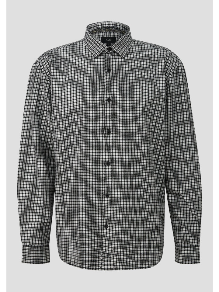 Рубашка QS, черно-белый
Рубашка QS, черно-белый