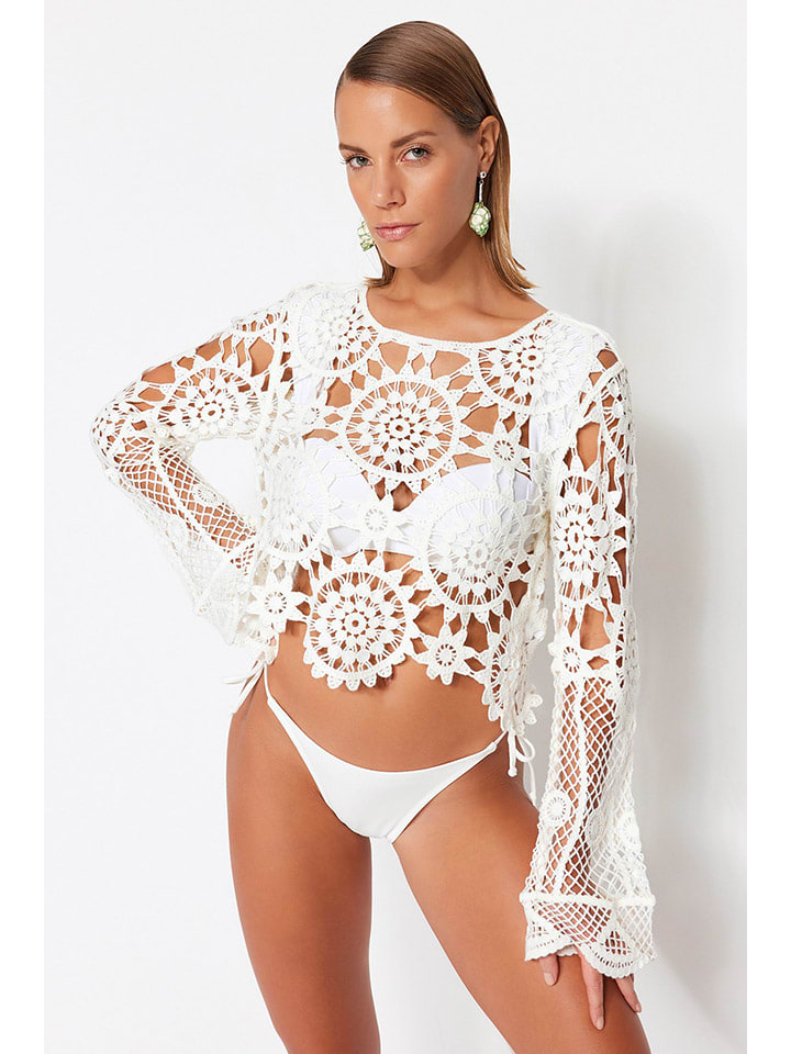 Блузка trendyol, кремовый
Блузка trendyol, кремовый