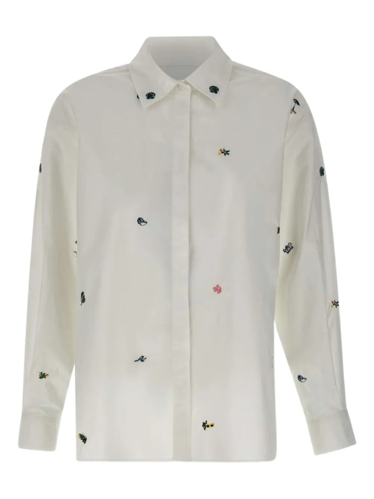 Хлопковая рубашка Marella, белый
Хлопковая рубашка Marella, белый