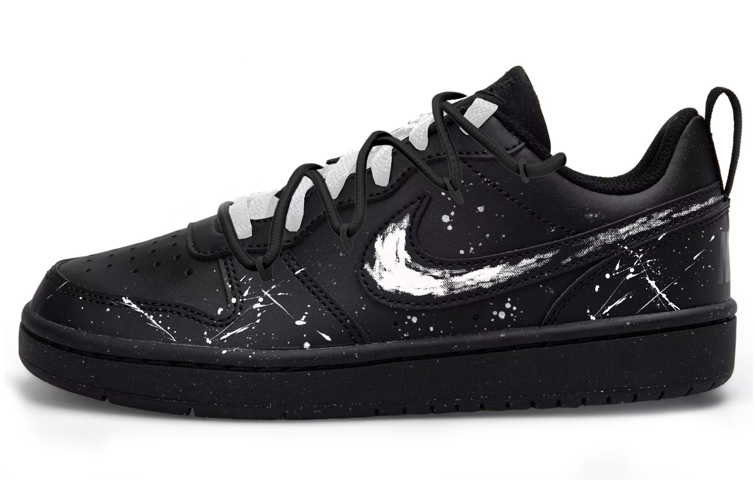 Court Borough Splattered Deconstruction Low top детские скейтбординговые кроссовки для подростков Nike, черный
Court Borough Splattered Deconstruction Low top детские скейтбординговые кроссовки для подростков Nike, черный