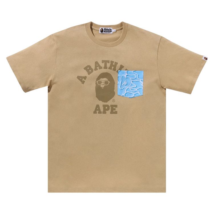 Футболка BAPE ABC Sea Surface Camo Pocket College Tee, Beige
Футболка BAPE ABC Sea Surface Camo Pocket College Tee, Beige