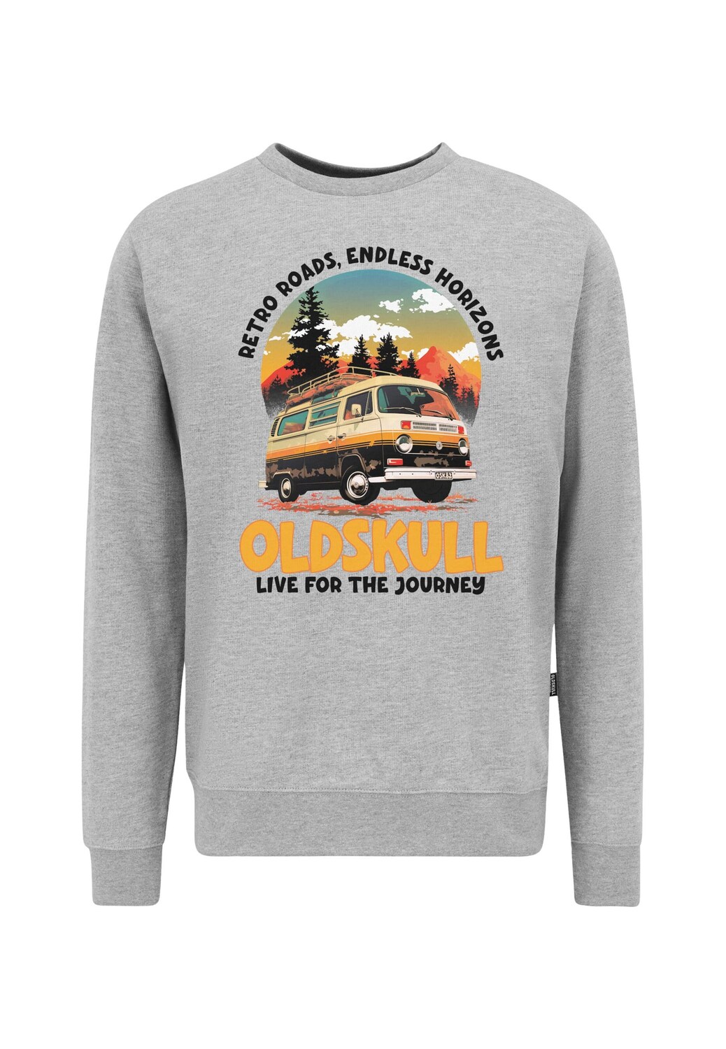 Oldskull Свитшот 'Wrldvibe Adventure Van' в сером цвете
Oldskull Свитшот 'Wrldvibe Adventure Van' в сером цвете