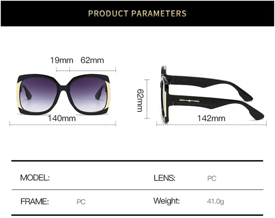 Солнцезащитные очки для женщин в стиле ретро, винтаж, большие солнцезащитные очки с градиентным переходом цвета, женские солнцезащитные очки HCPIHF, Tea Flowers Tea
Солнцезащитные очки для женщин в стиле ретро, винтаж, большие солнцезащитные очки с градиентным переходом цвета, женские солнцезащитные очки HCPIHF, Tea Flowers Tea