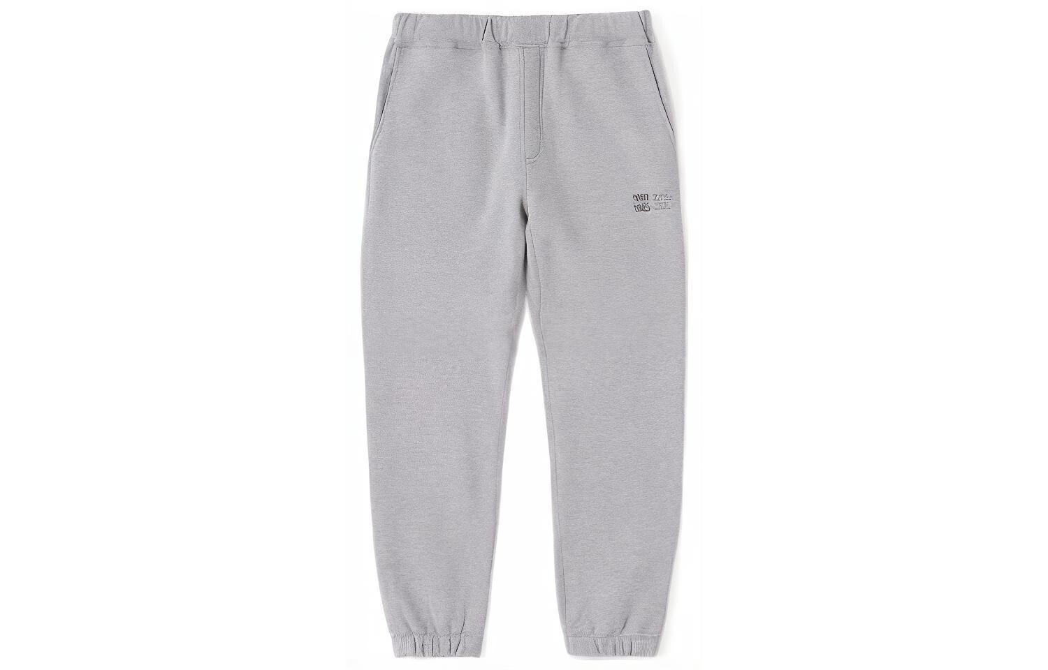 Трикотажные спортивные штаны мужские серые New Balance, серый 
Трикотажные спортивные штаны мужские серые New Balance, серый