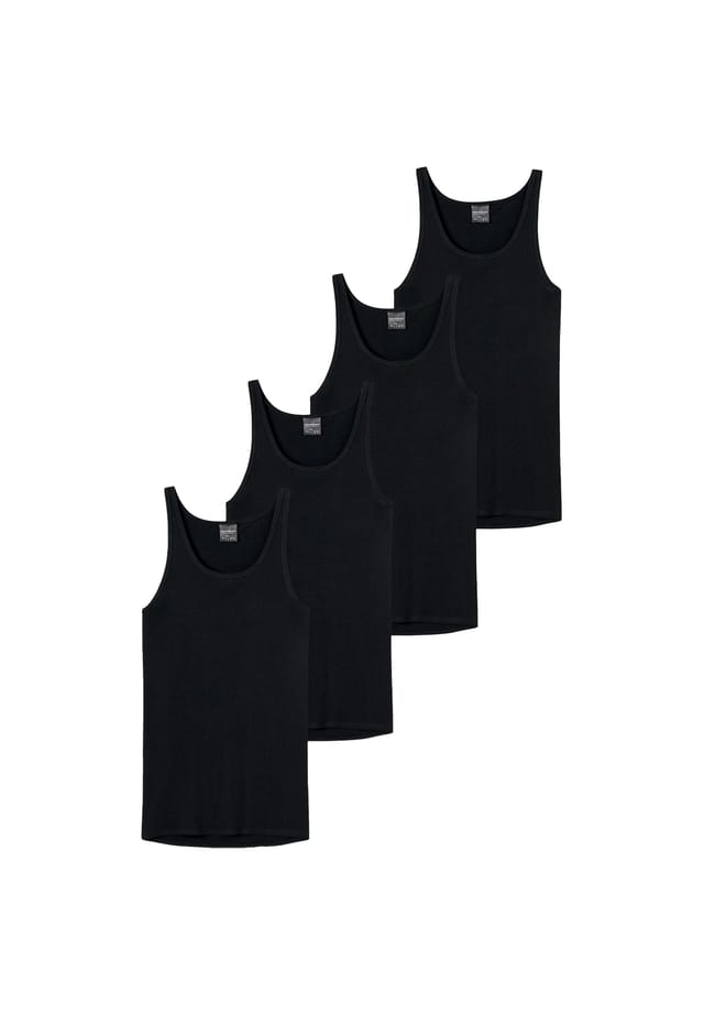 Комплект из 4 маек - спортивная куртка оригинальная в мелкий рубчик Schiesser, черный
Комплект из 4 маек - спортивная куртка оригинальная в мелкий рубчик Schiesser, черный