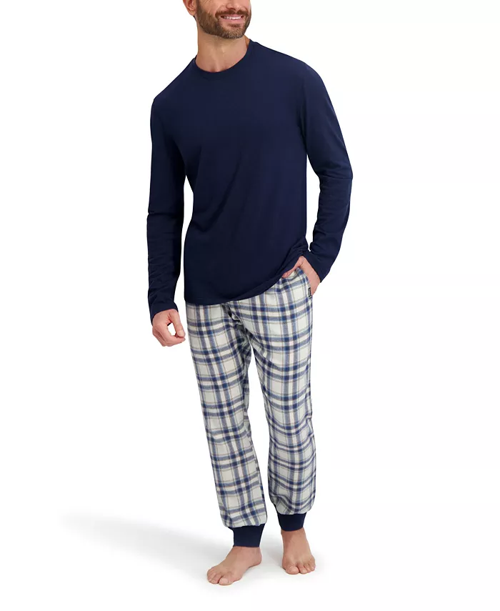 Мужской комплект для сна из фланели с длинными рукавами Hanes, синий
Мужской комплект для сна из фланели с длинными рукавами Hanes, синий