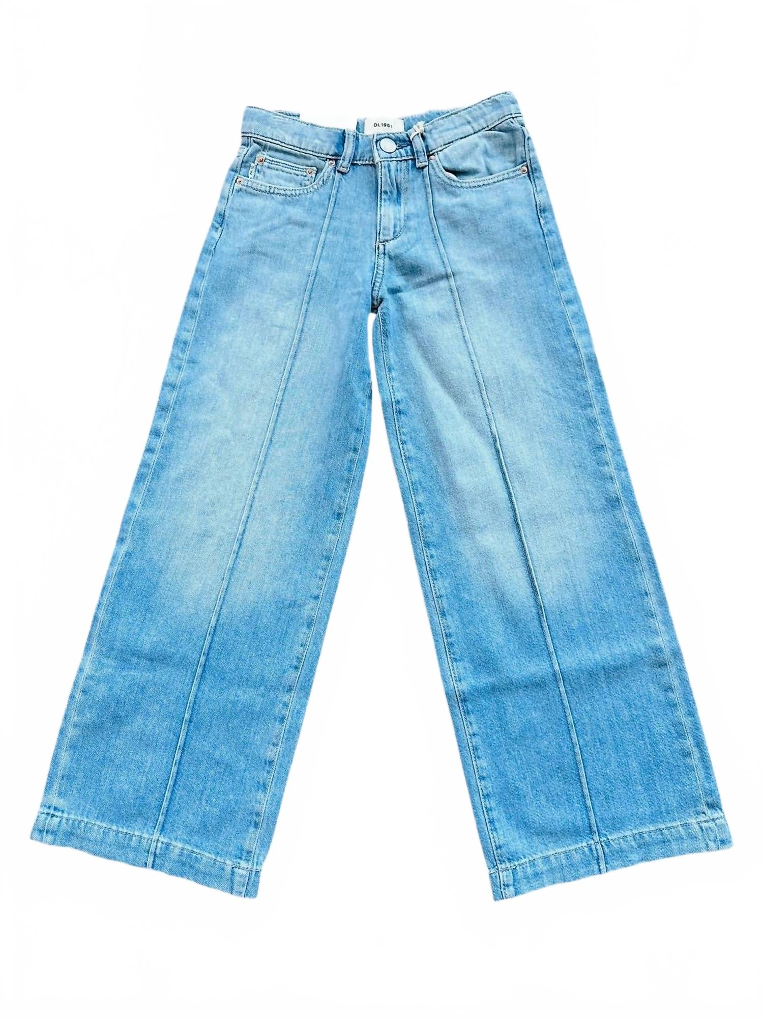 Джинсы Nini для девочек с широкими штанинами и низкой посадкой в синем цвете DL1961 - Kids'
Джинсы Nini для девочек с широкими штанинами и низкой посадкой в синем цвете DL1961 - Kids'