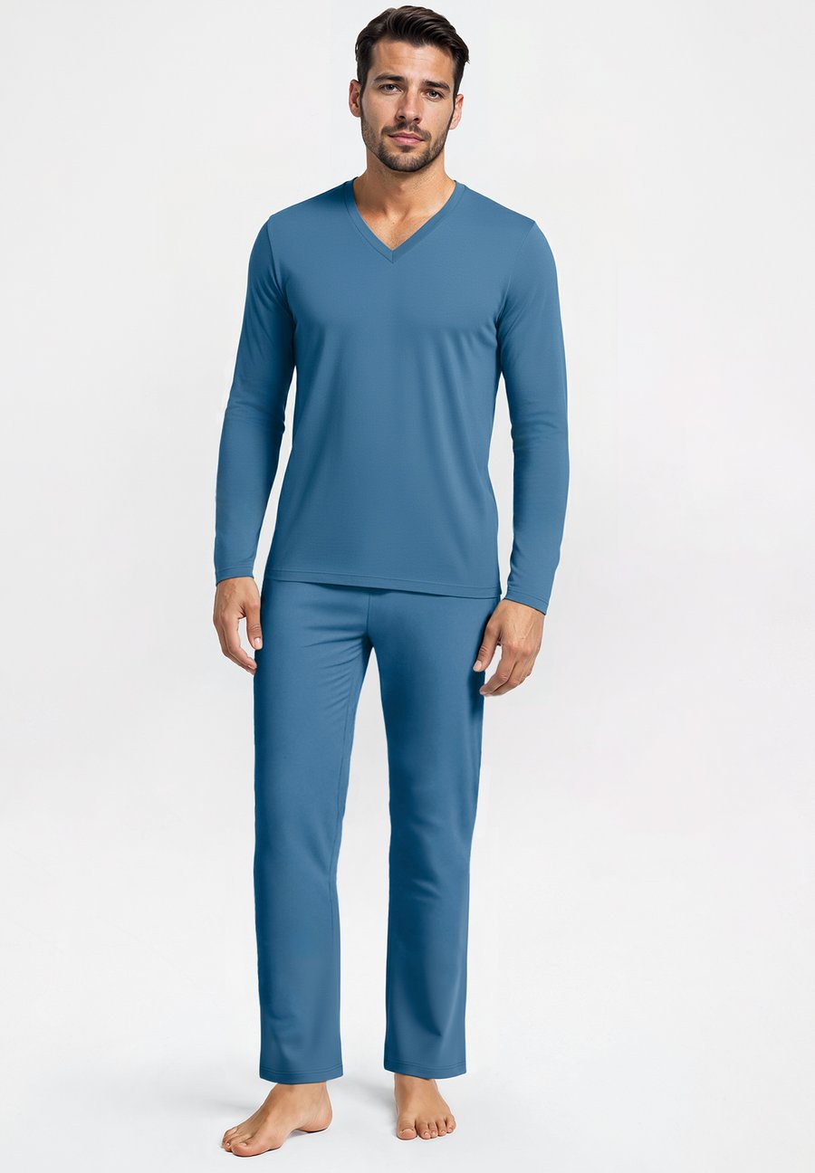 Пижамный комплект Calida XTRA LANG SET, Parisian Blue/Blue
Пижамный комплект Calida XTRA LANG SET, Parisian Blue/Blue