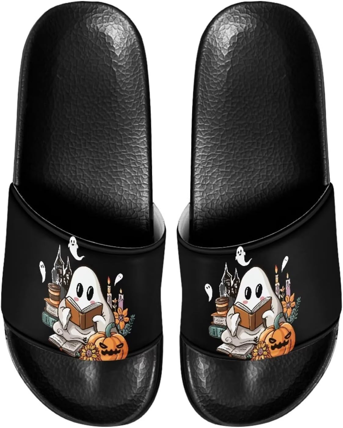 Шлепанцы для женщин и мужчин с мягкой подошвой, комфортные, нескользящие, летние сандалии Judentidos, Halloween Funny Ghost
Шлепанцы для женщин и мужчин с мягкой подошвой, комфортные, нескользящие, летние сандалии Judentidos, Halloween Funny Ghost