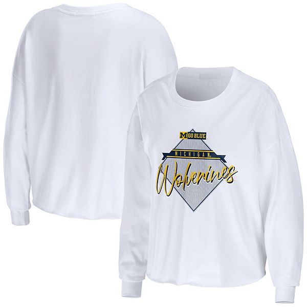 Женская белая футболка с длинным рукавом Michigan Wolverines Wear By Erin Andrews, Белый, Женская белая футболка с длинным рукавом Michigan Wolverines Wear By Erin Andrews
Женская белая футболка с длинным рукавом Michigan Wolverines Wear By Erin Andrews, Белый, Женская белая футболка с длинным рукавом Michigan Wolverines Wear By Erin Andrews