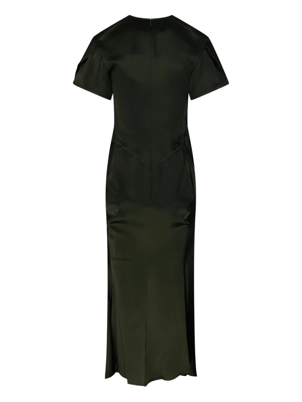 Платье миди с закрученным V-образным вырезом VICTORIA BECKHAM, зеленый
Платье миди с закрученным V-образным вырезом VICTORIA BECKHAM, зеленый