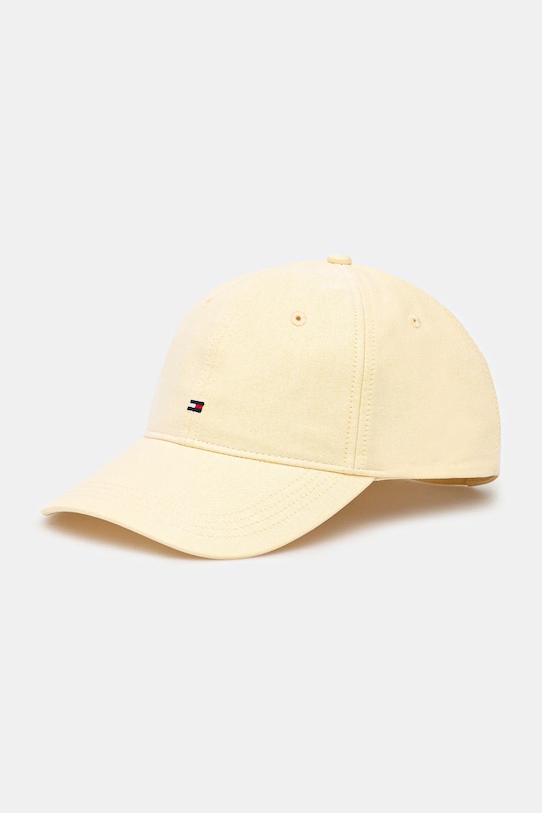 Хлопковая кепка с козырьком Tommy Hilfiger, желтый 
Хлопковая кепка с козырьком Tommy Hilfiger, желтый