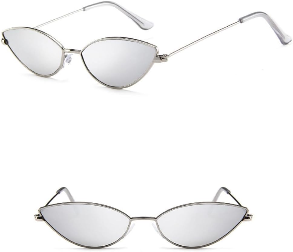 Металлические узкие очки, серебристые зеркальные треугольные солнцезащитные очки для женщин, винтажные крошечные солнцезащитные очки «кошачий глаз» generic, Silver Silver
Металлические узкие очки, серебристые зеркальные треугольные солнцезащитные очки для женщин, винтажные крошечные солнцезащитные очки «кошачий глаз» generic, Silver Silver