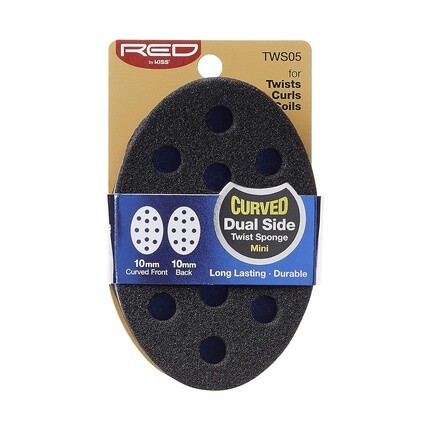 Двухсторонняя изогнутая губка Red by Kiss, мини-расческа для волос
Двухсторонняя изогнутая губка Red by Kiss, мини-расческа для волос