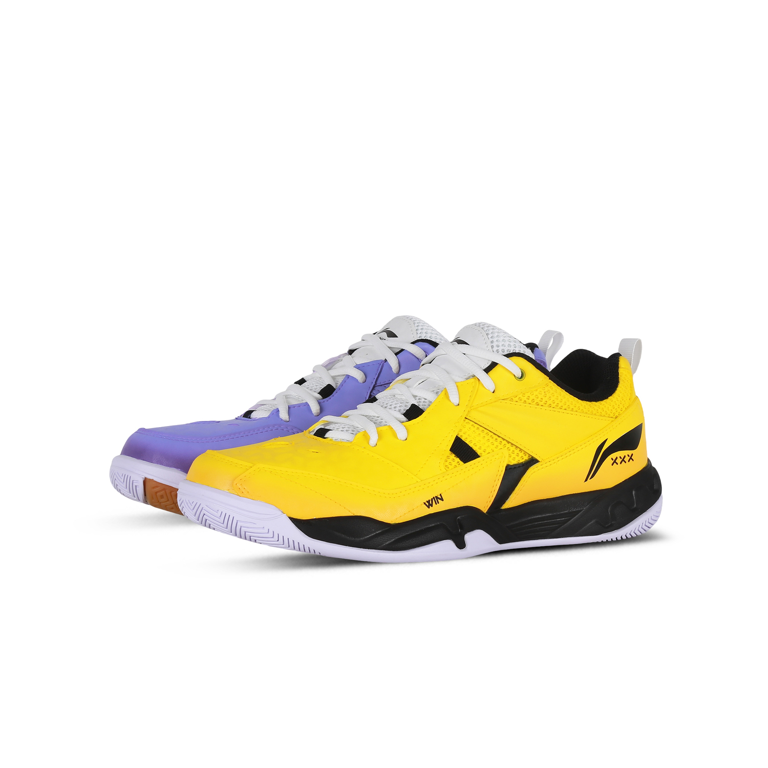 Мужские низкие кроссовки для бадминтона LiNing Koba с амортизацией, износостойкостью и противоскользящим покрытием., фиолетовый желтый mismatched
Мужские низкие кроссовки для бадминтона LiNing Koba с амортизацией, износостойкостью и противоскользящим покрытием., фиолетовый желтый mismatched