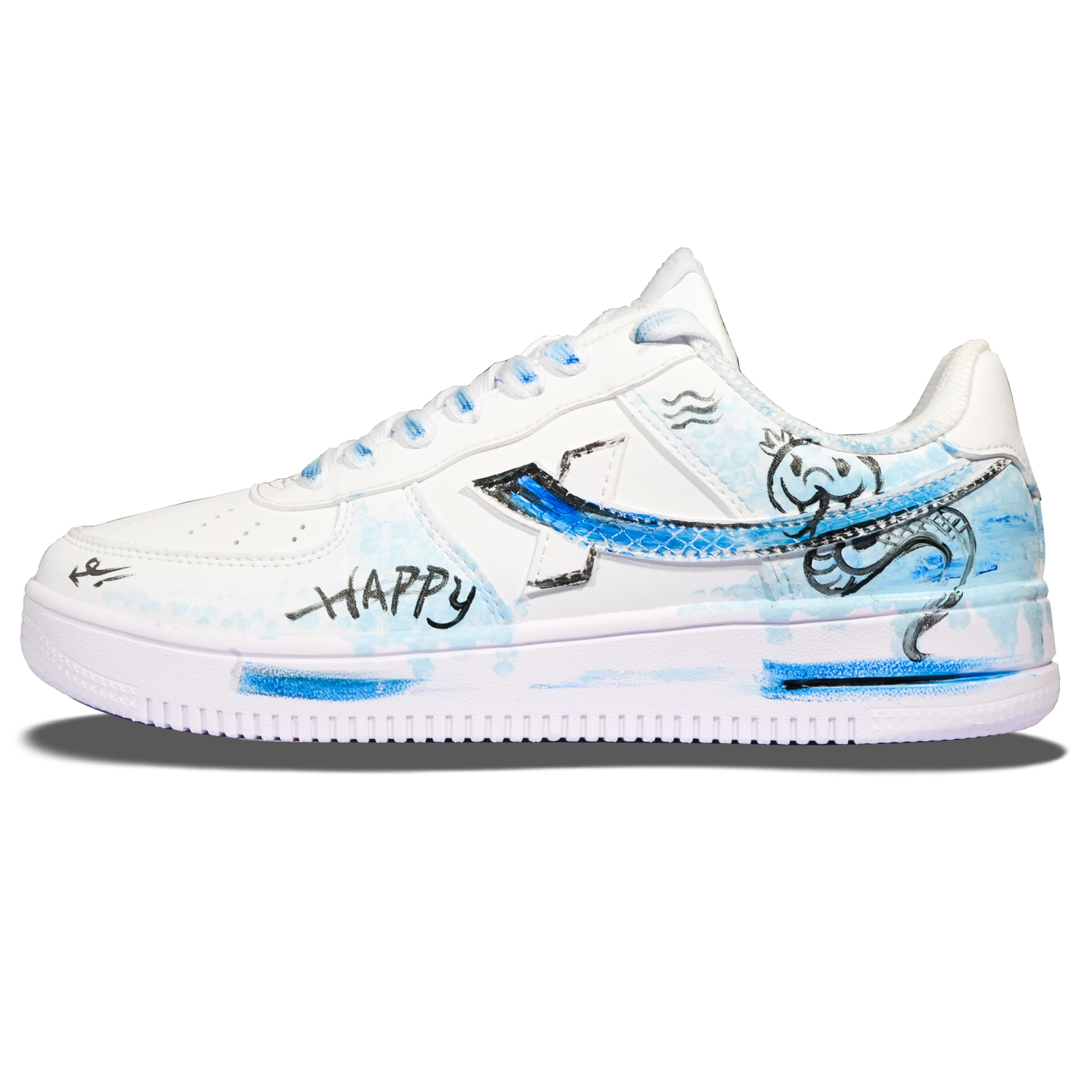 XTEP Кроссовки Air Force One с амортизацией, противоскользящие, дышащие, низкие, мужские, бело-голубые, цвет White Blue
XTEP Кроссовки Air Force One с амортизацией, противоскользящие, дышащие, низкие, мужские, бело-голубые, цвет White Blue