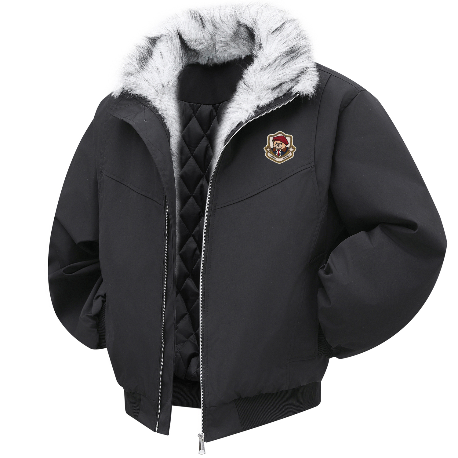 Парка с утеплителем Unisex Mackyo, черный
Парка с утеплителем Unisex Mackyo, черный