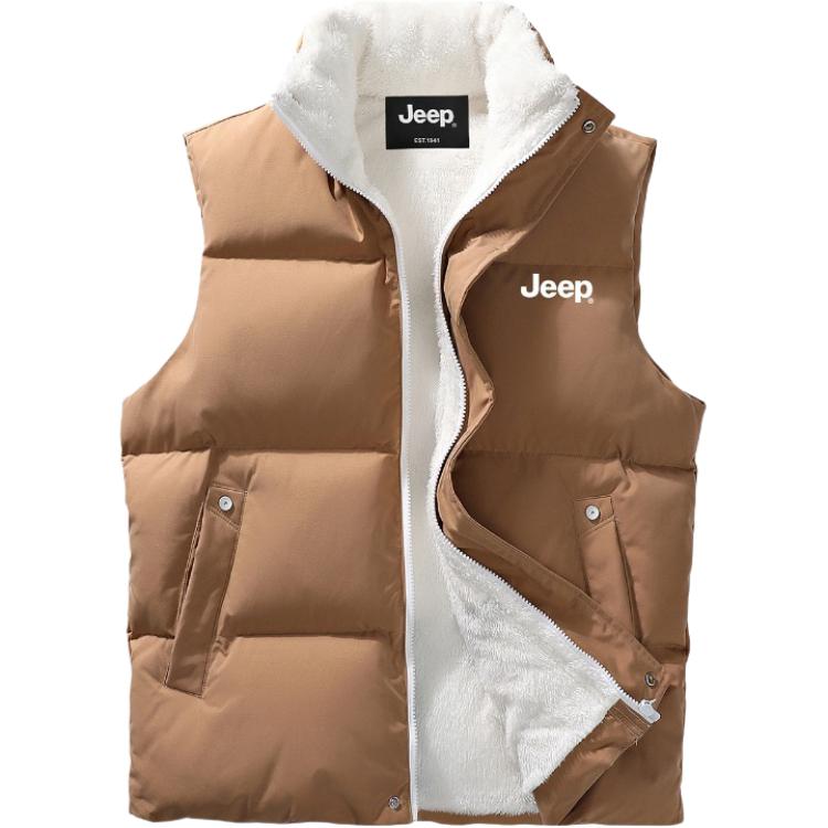 Жилет Unisex Stand Collar утепленный с флисовой подкладкой Jeep, caramel
Жилет Unisex Stand Collar утепленный с флисовой подкладкой Jeep, caramel