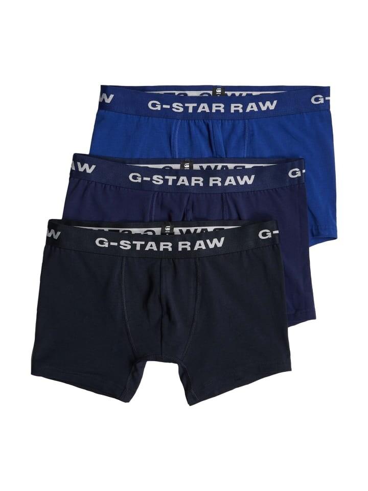 Боксеры G-Star Raw short 3er Pack, синий
Боксеры G-Star Raw short 3er Pack, синий