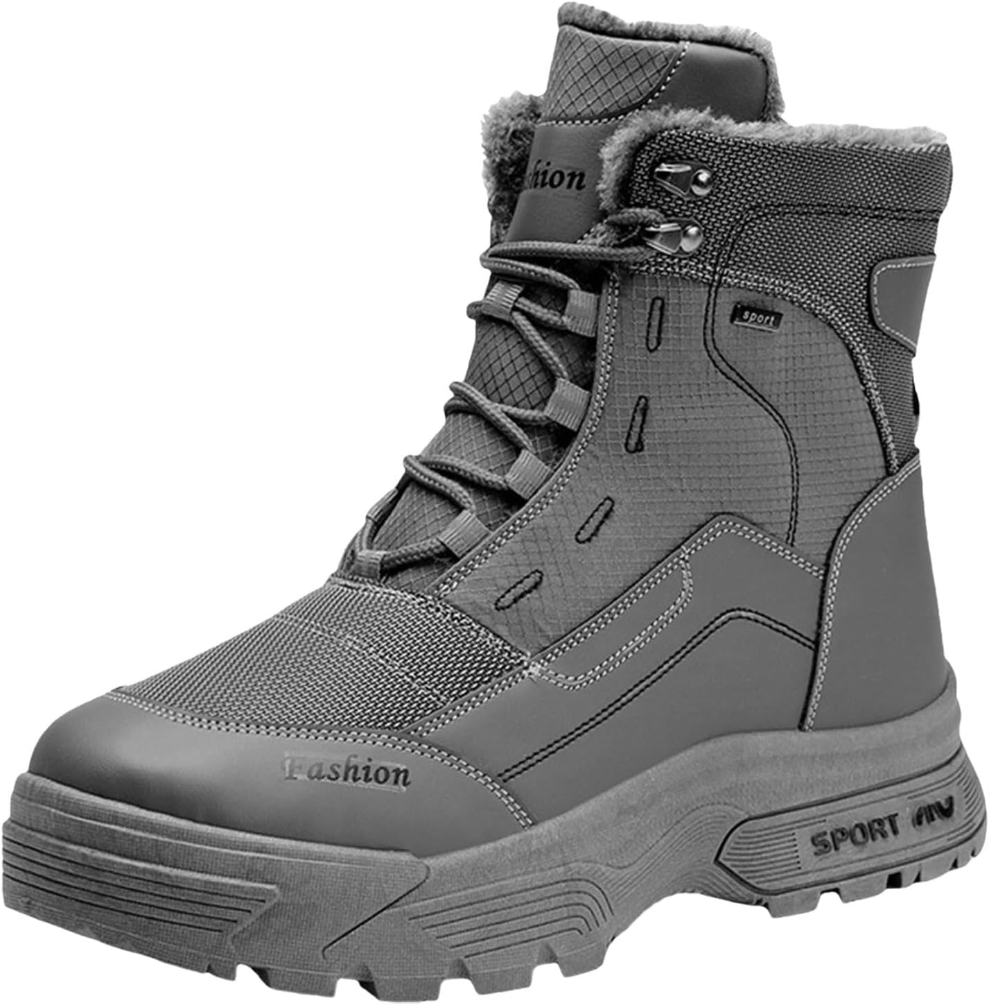 Мужские зимние сапоги до середины голени, водонепроницаемые, с теплой мягкой подкладкой, шнуровка, противоскользящие, удобные, легкие, на каждый день и для улицы Generic, серый
Мужские зимние сапоги до середины голени, водонепроницаемые, с теплой мягкой подкладкой, шнуровка, противоскользящие, удобные, легкие, на каждый день и для улицы Generic, серый