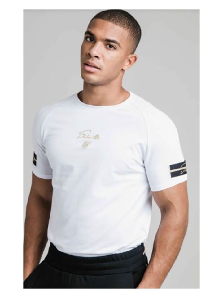 Футболка SikSilk, белый
Футболка SikSilk, белый