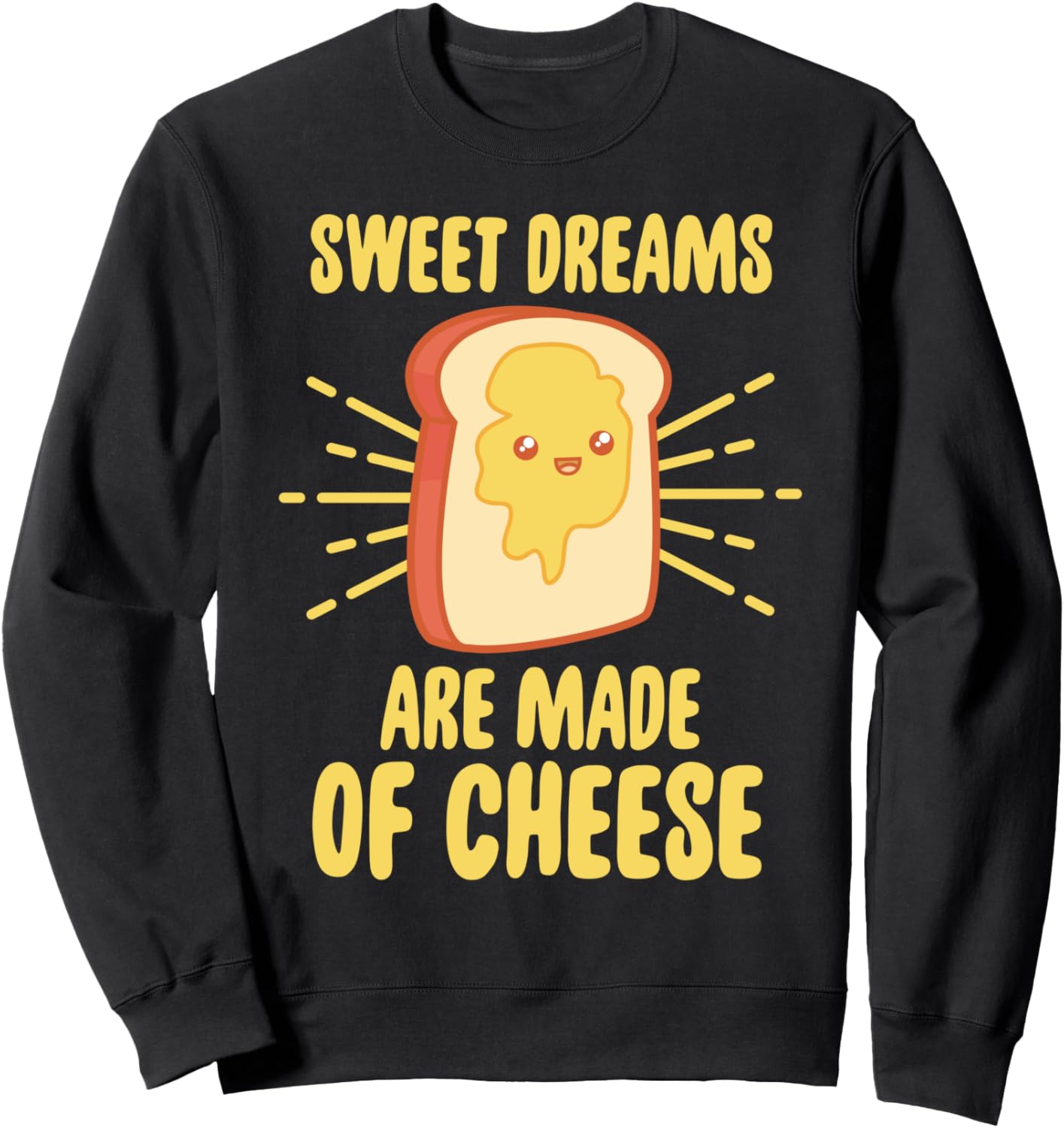 Толстовка Sweet Dreams Is Made Of Cheese Funny Punscute Gifts, черный
Толстовка Sweet Dreams Is Made Of Cheese Funny Punscute Gifts, черный