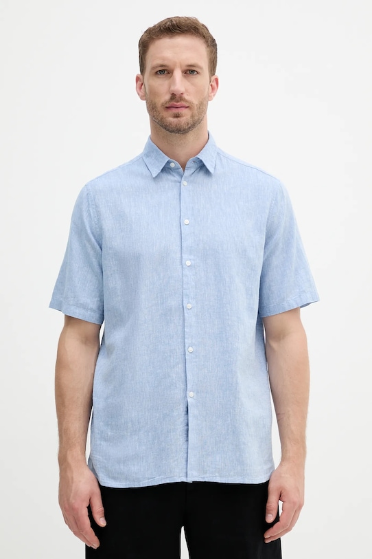 Льняная рубашка Sisley, синий
Льняная рубашка Sisley, синий