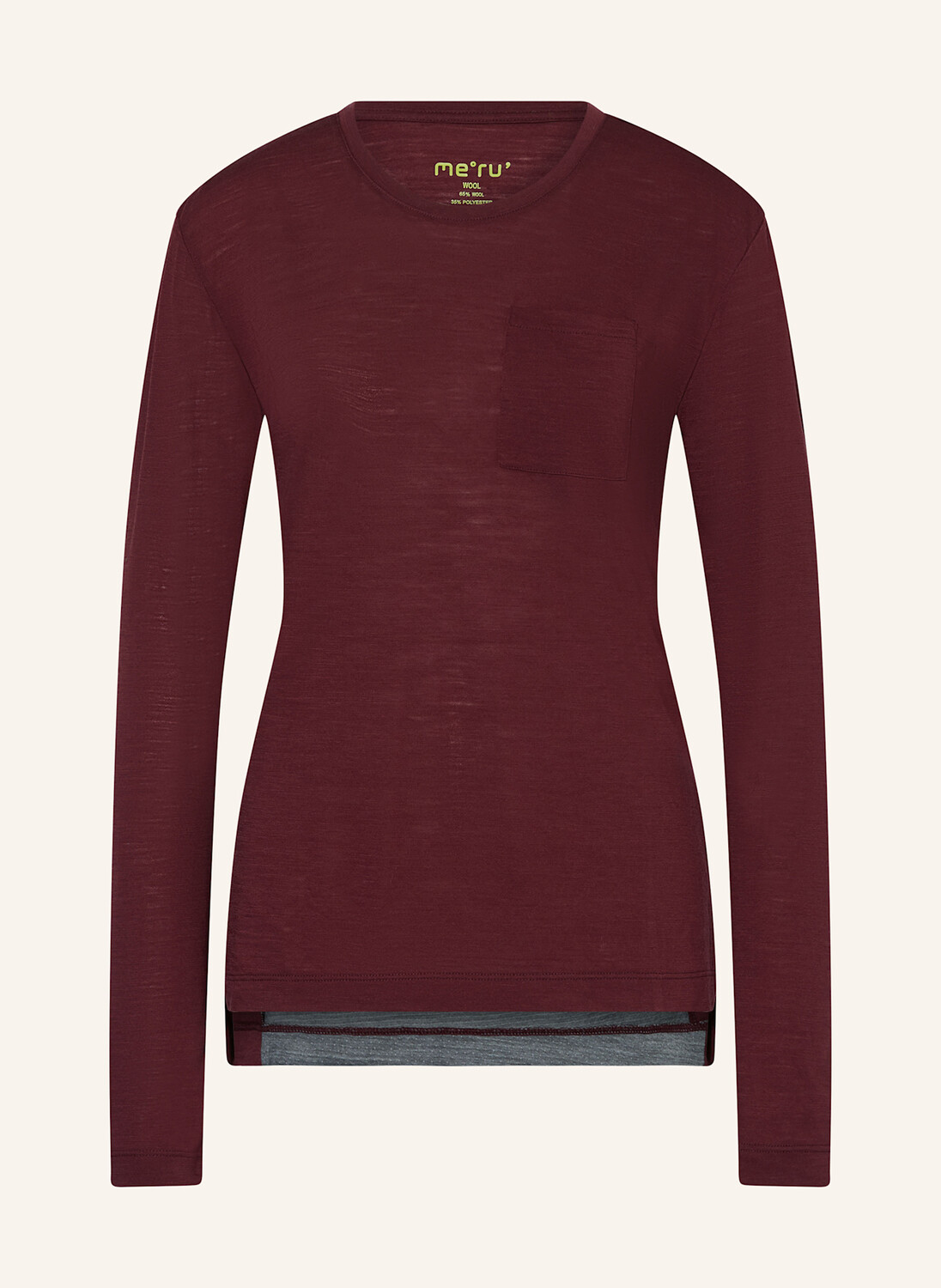 Лонгслив vaxholm me°ru', цвет DUNKELROT/GRAU
Лонгслив vaxholm me°ru', цвет DUNKELROT/GRAU