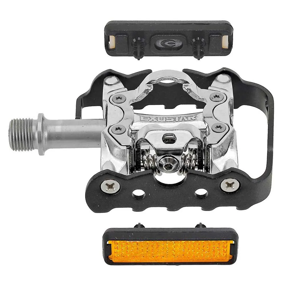 Педали Exustar EPM86, черный 
Педали Exustar EPM86, черный