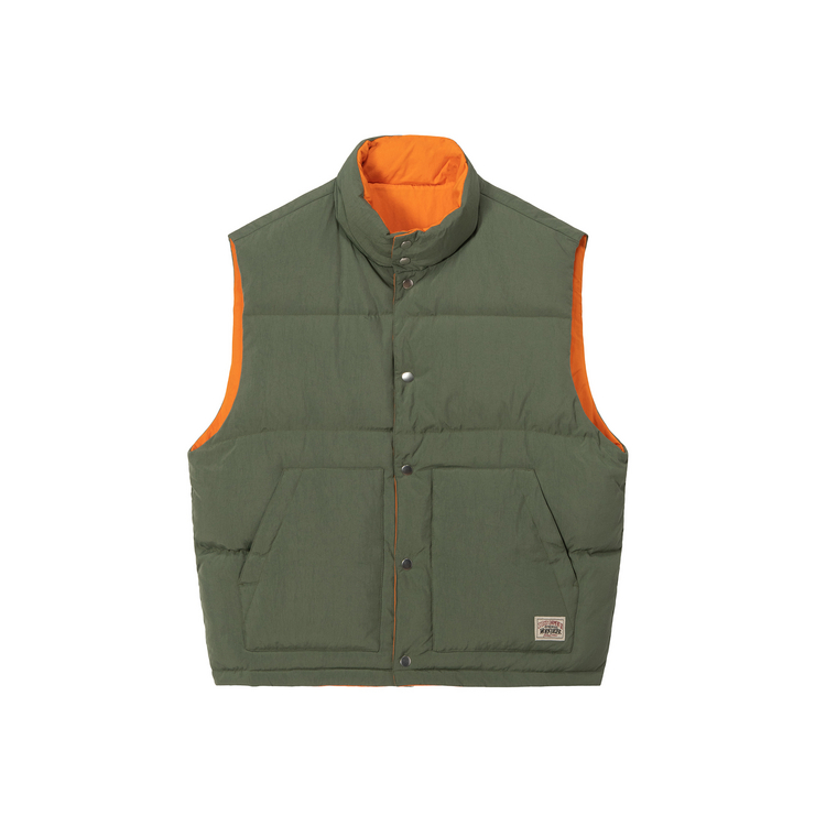 Stussy Реверсивный рабочий жилет с утеплителем, GRD Olive Green
Stussy Реверсивный рабочий жилет с утеплителем, GRD Olive Green