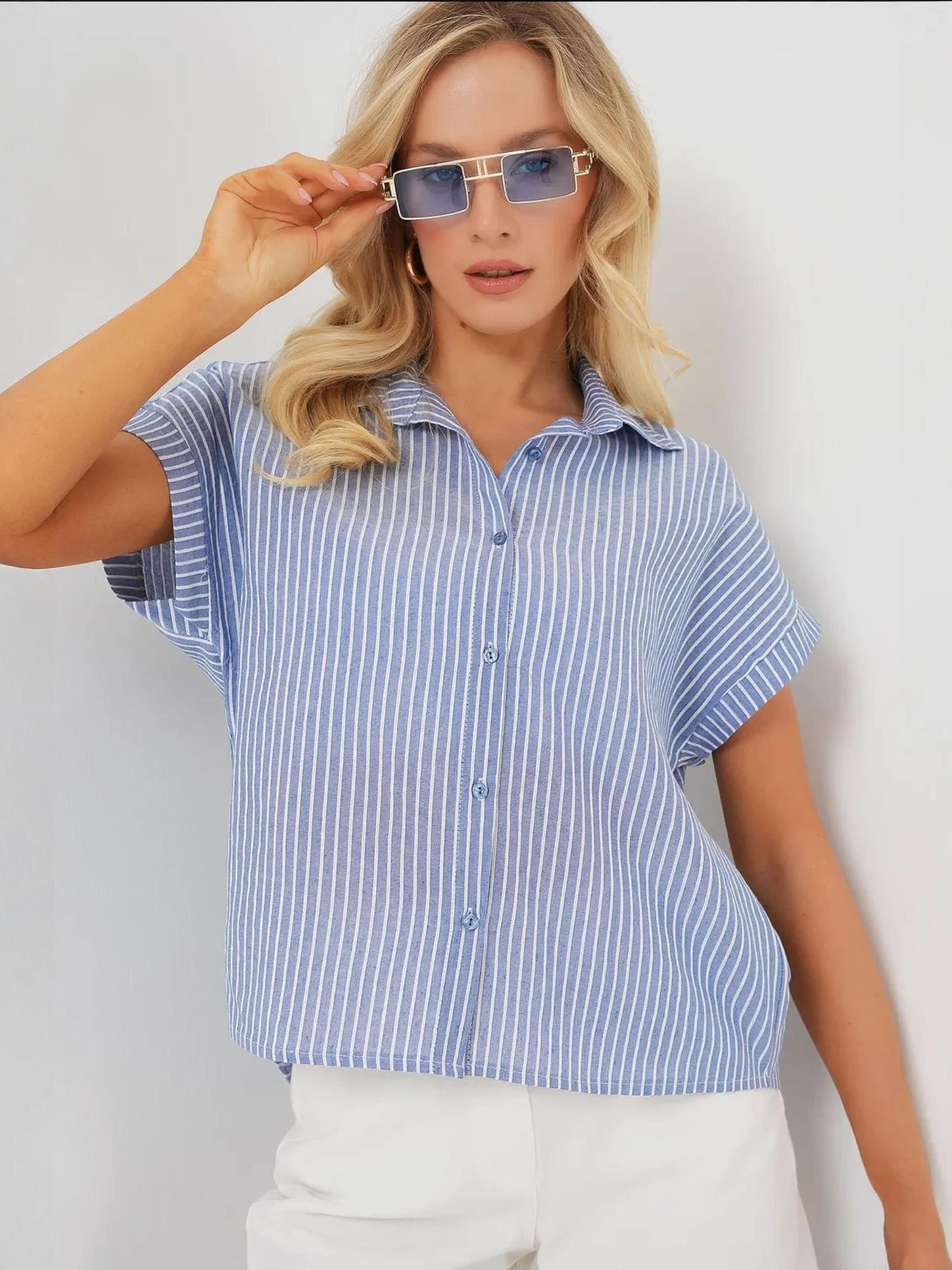 Bigdart Блузка в цвете Marine Blue
Bigdart Блузка в цвете Marine Blue