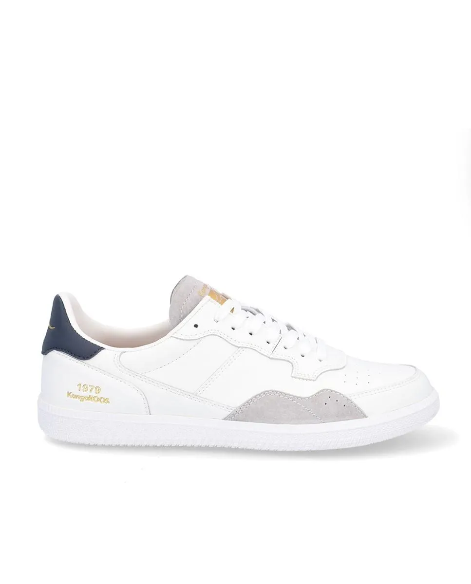 Мужские кожаные кроссовки с контрастной подошвой и шнурками Kangaroos, белый
Мужские кожаные кроссовки с контрастной подошвой и шнурками Kangaroos, белый