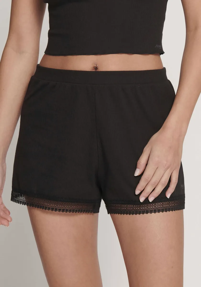 Шорты sloggi для релаксации "GO Ribbed Short", шорты свободного кроя, отделка из мягкого кружева, черный
Шорты sloggi для релаксации "GO Ribbed Short", шорты свободного кроя, отделка из мягкого кружева, черный
