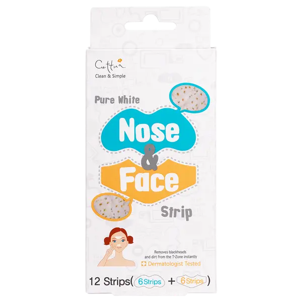 Полоски для очищения носа и лица, 12 шт./1 упаковка. Cettua
Полоски для очищения носа и лица, 12 шт./1 упаковка. Cettua