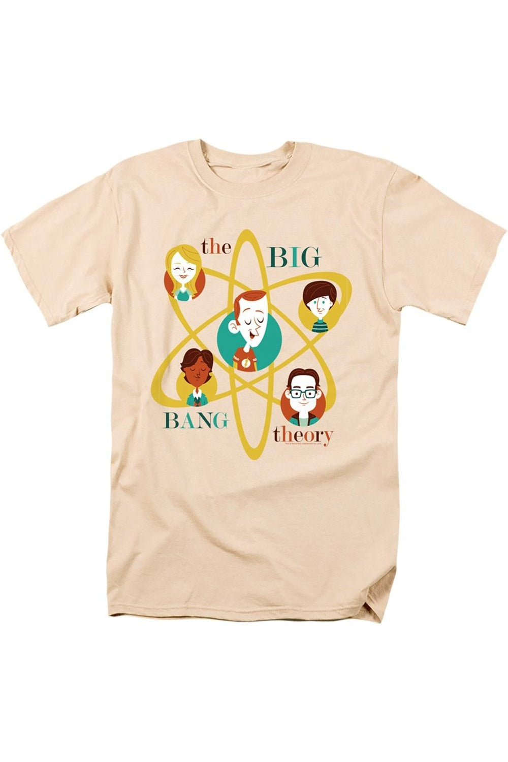 Футболка с коротким рукавом для взрослых «Теория большого взрыва» Atomic Friends Gildan, кремовый
Футболка с коротким рукавом для взрослых «Теория большого взрыва» Atomic Friends Gildan, кремовый