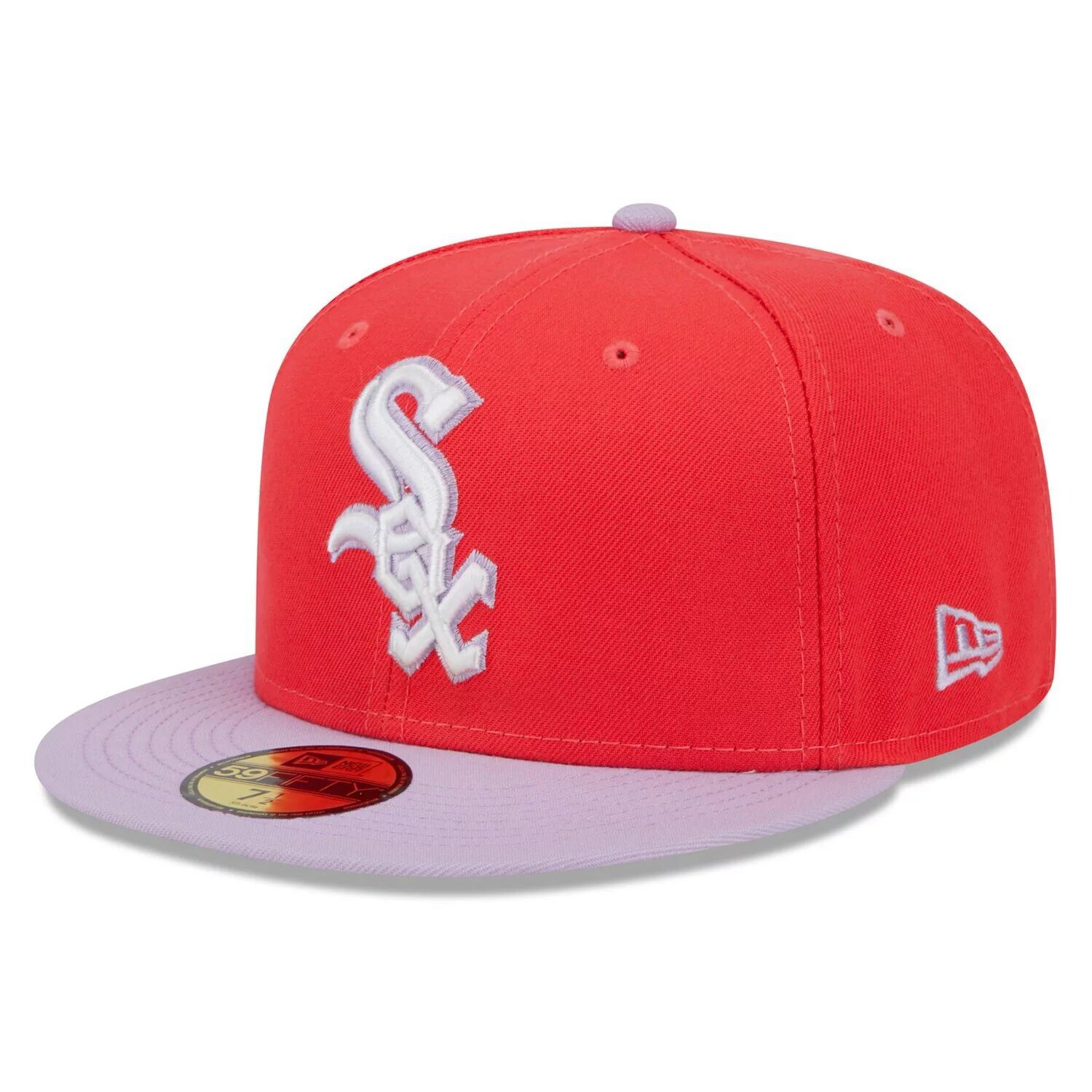 Мужская двухцветная шляпа New Era Red/Lavand Chicago White Sox Spring Color 59FIFTY
Мужская двухцветная шляпа New Era Red/Lavand Chicago White Sox Spring Color 59FIFTY