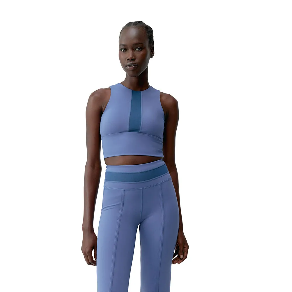 Спортивный топ Born Living Yoga Maeva medium support, синий 
Спортивный топ Born Living Yoga Maeva medium support, синий