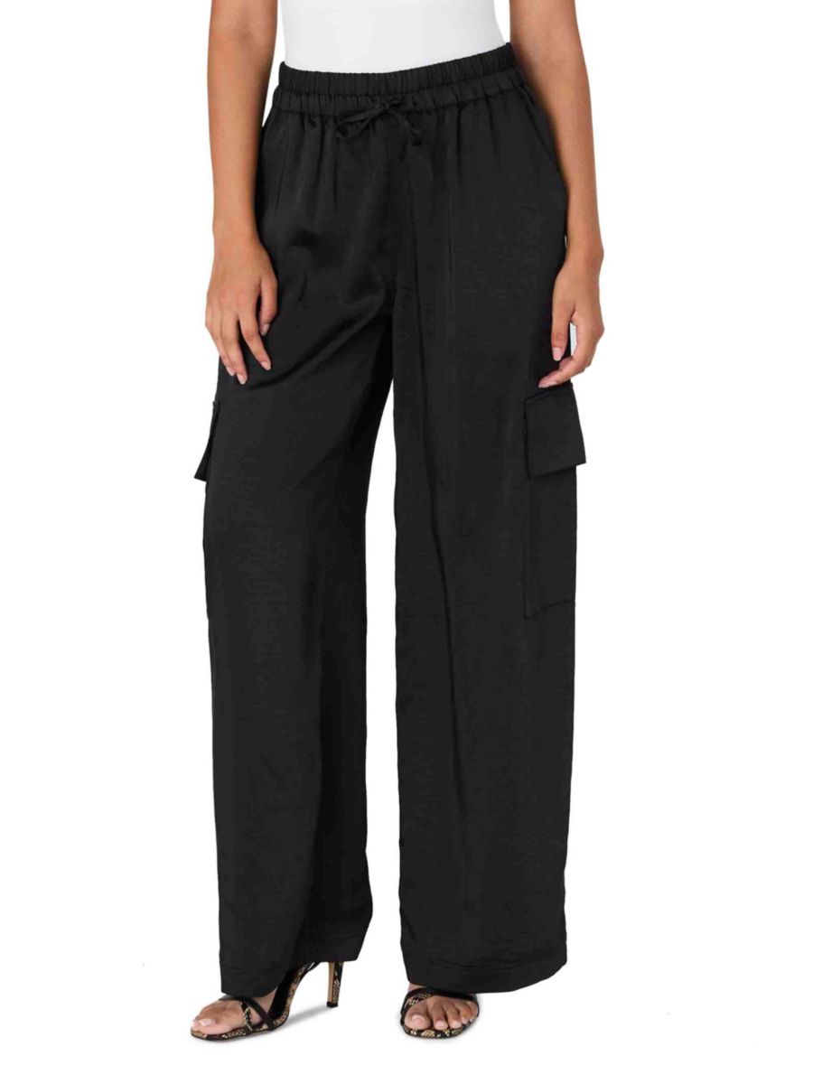 Атласные брюки-карго Chloetta French Connection, черный
Атласные брюки-карго Chloetta French Connection, черный