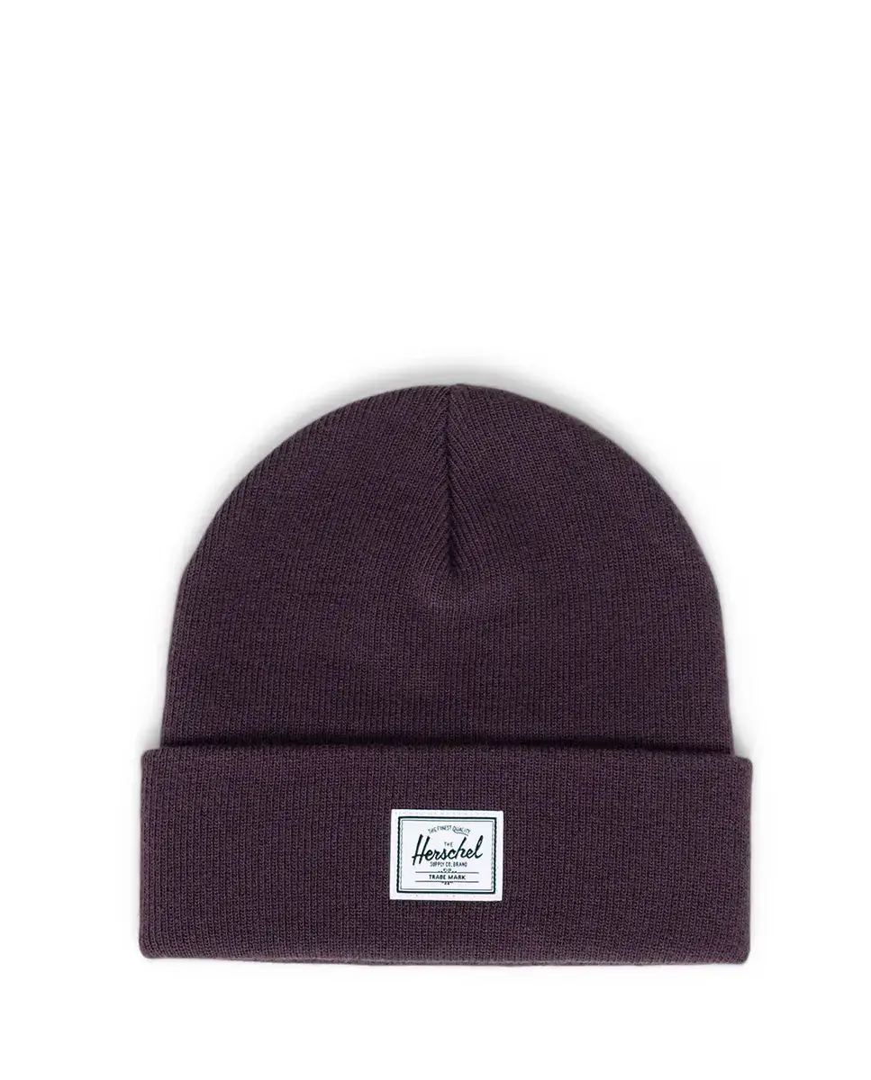 Трикотажная шапочка унисекс в рубчик фиолетового цвета Herschel, пурпурный
Трикотажная шапочка унисекс в рубчик фиолетового цвета Herschel, пурпурный