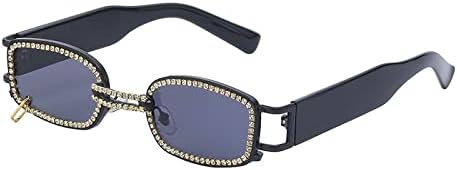 Панк-солнцезащитные очки квадратной формы для женщин, модные солнцезащитные очки с кристаллами в маленькой оправе для мужчин, защита от УФ-излучения UV400, прозрачные очки generic, Black Gray
Панк-солнцезащитные очки квадратной формы для женщин, модные солнцезащитные очки с кристаллами в маленькой оправе для мужчин, защита от УФ-излучения UV400, прозрачные очки generic, Black Gray