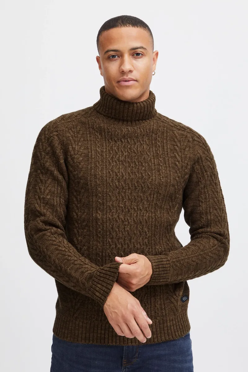 Свитер с высоким воротником из смесового материала "BLEND BHPullover", цвет Demitasse
Свитер с высоким воротником из смесового материала "BLEND BHPullover", цвет Demitasse